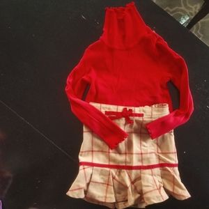 Gap Kids Turtleneck and skirt